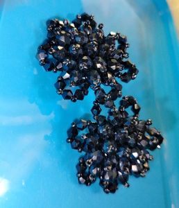 Black Beaded Jewelry Set