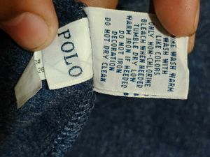 Polo Ralph Lauren Blue Long Sleeve T-Shirt