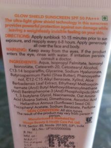 O3+ Glow Shield Sunscreen