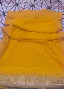 Yellow Saree
