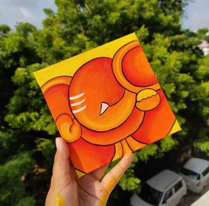 Ganesha Canvas Painting