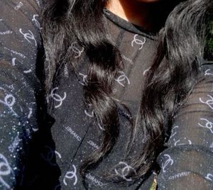 Designer Print Top sheer fabric mesh