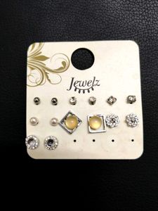 Earrings Set (7 Pairs)