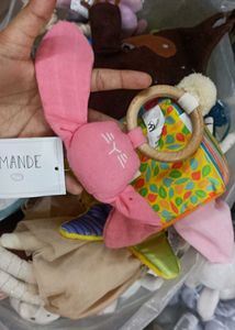 Bunny Rattle Toy