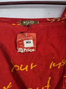 Red Top For Girls