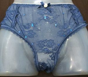 Blue Lace Panties 💚