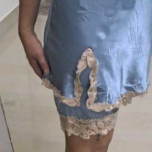 Premium Silk Nighty Suit