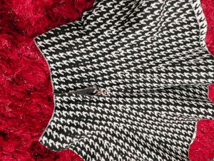 Houndstooth mini Skirt