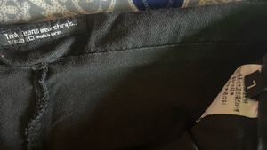 BLACK HIGH WAISTED DENIM SKORT