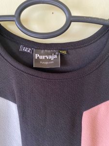 Color Block Sleeveless Dress