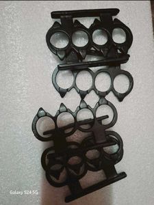 Vintage Brass Black Knuckle Pack Of 1