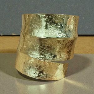 Gold Tone Cuff Bracelet