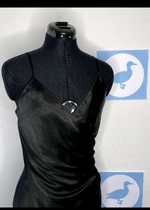 Zara Asymmetric Wrap Slit Midi