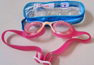 Combo Decathlon Nabaiji Swimming Cap And Goggles