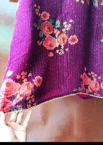 Kurta Set With Palazzo And Dupatta