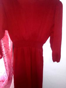 Partywear A line dress