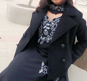 Elegant Black Winter Coat