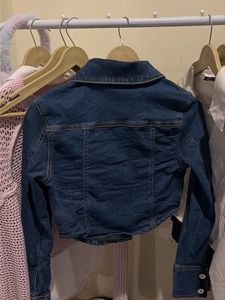 Denim Cropped Jacket