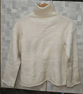 Cozy Cream Turtleneck Sweater