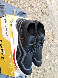 Lazer Black Casual Shoes