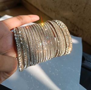 Sparkling Bangle Set