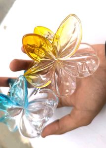 Flower Hair Clips - Fun Colors