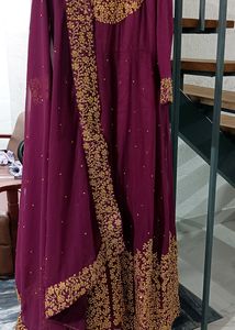 Beautiful Gown For Women With Dupatta