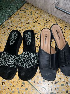 Stylish Black Flats &amp; Sandals