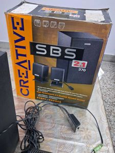 Creative 2.1 Speakers With Woofer