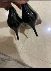 Heels Pumps Pointed Black