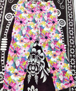 Floral Print Pants