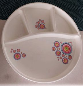 Divided Dinner Plate With Free Boxes