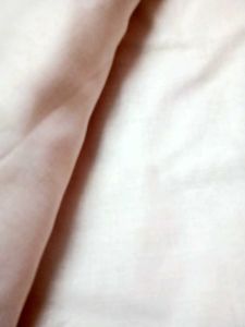 Elegant White Cotton Saree