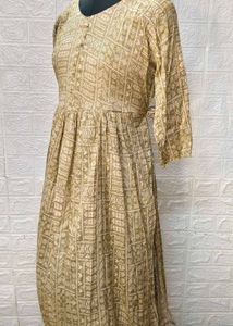 Fresh Piece Aline Kurta With High Slit