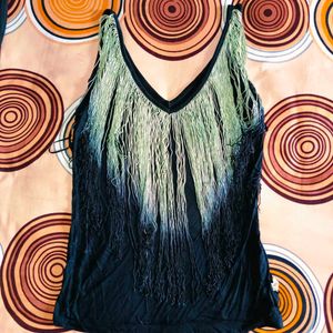 🛍️ Fringe Detail Tank Top ⭐⭐⭐⭐