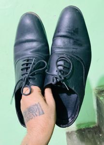 Black Leather Dress Shoes