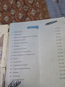 Class X Mathematics Textbook