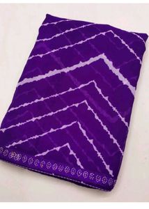 Elegant Purple Saree