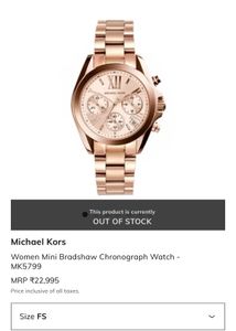 Authentic Michael Kors Women’s Watch