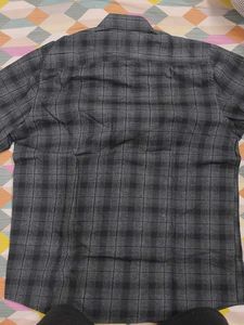 MAX Grey Checked Shirt