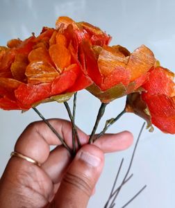Ready Crepe Wax Flowers