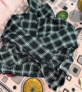 classic modern women crop shirt