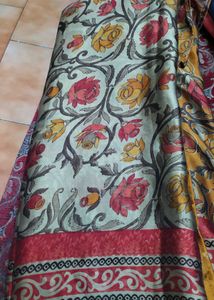 Red &amp; Gold Fabric