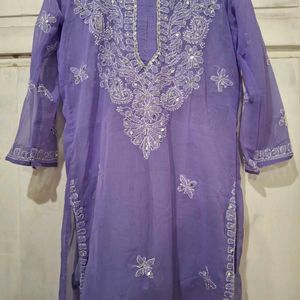 Chikankari Kurti