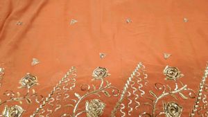 Rust Colour Saree