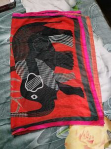 Pink Dress with Elephant Graphic