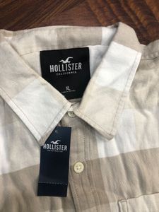 Hollister Plaid Flannel Shirt Chest 46” XL