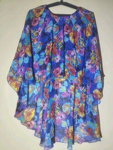 Floral Print Skirt