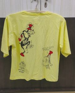 Brand New Funky Crop Baggy Tshirt 👕