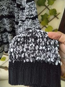 Striped Knit Cardigan